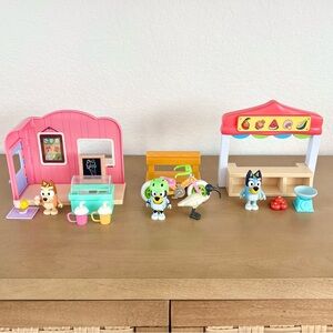 Bluey Small Toy Playsets, Set of 3